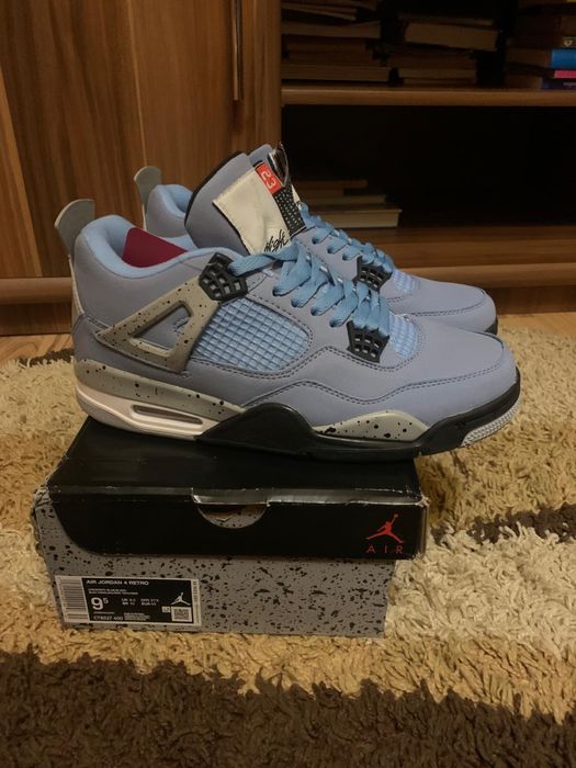 Jordan 4 UNC BLUE 40-45