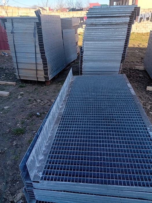 Grătare zincate 4mm grosime 4cm înălțime