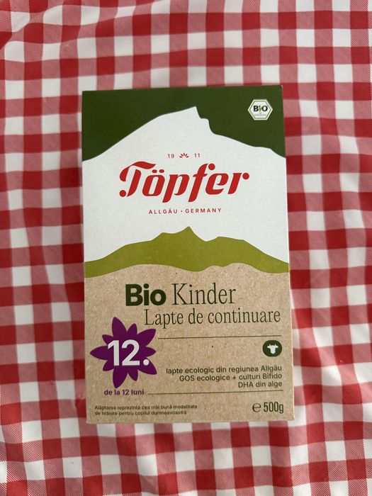 Topfer Kinder Bio set 4 bucati sigilate de la 12 luni