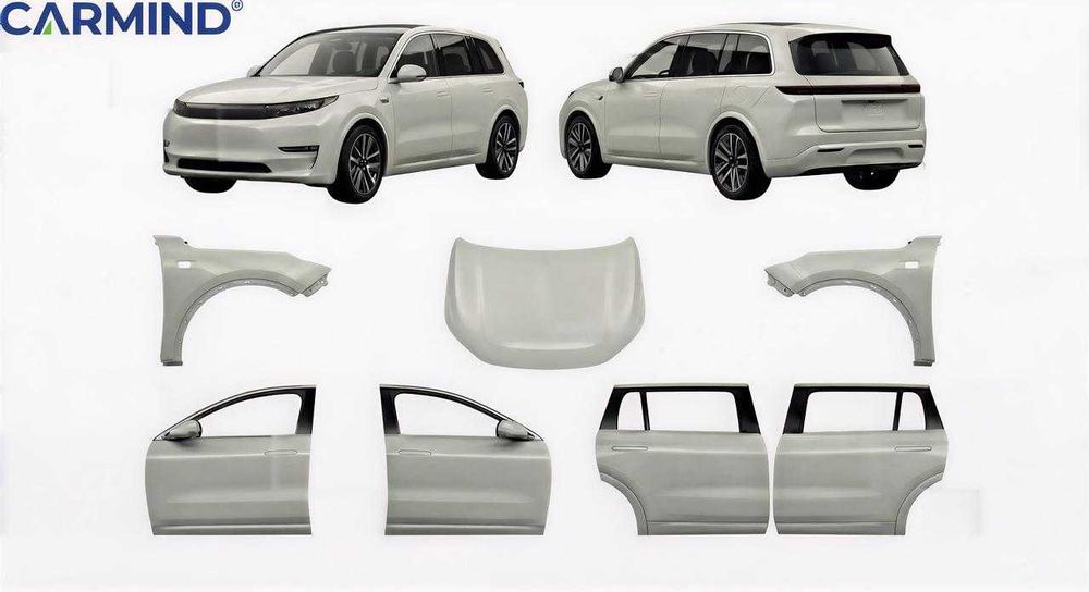 Кузовные запчасти Li Auto L9: Капот, двери, крылья