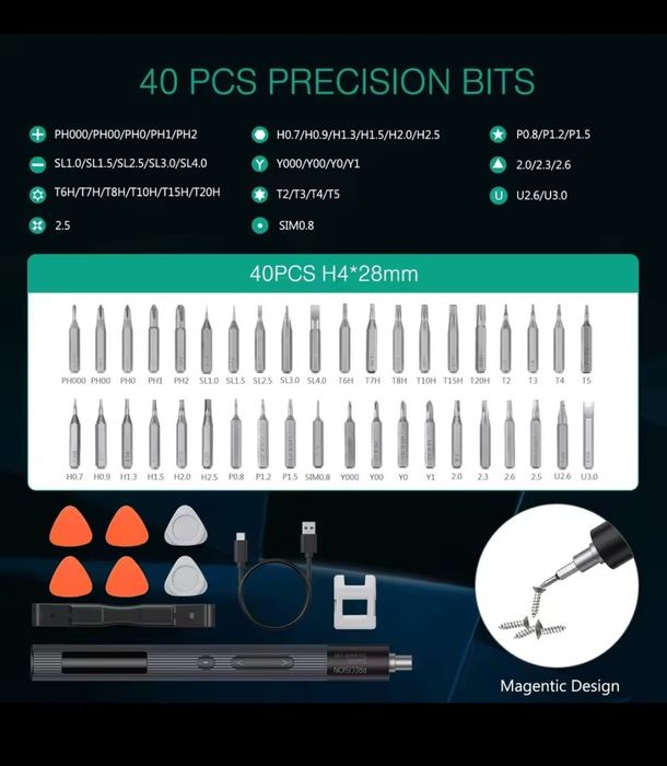 Șurubelniță electrica de precizie cu afișaj