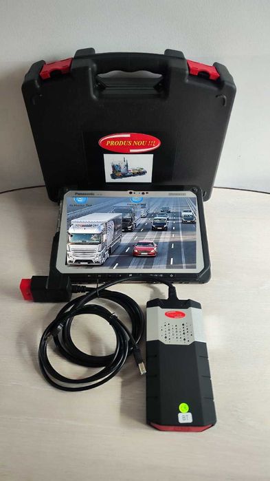 Tester auto Bluetooth + Tableta Panasonic CF20 Diagnoza Turisme+Camion