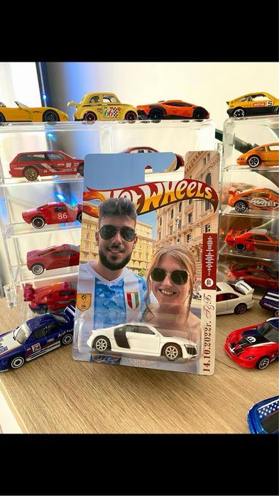 Персонализирана количка Hot wheels