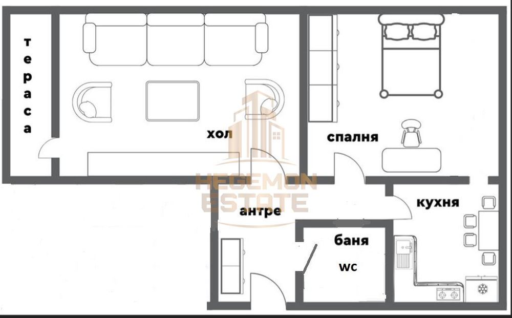 3-стаен, Варна-Базар Левски площ 68 цена 187500
