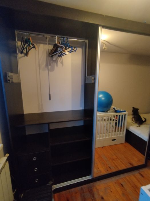 Гардероб и спалня