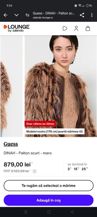 Blanita Guess Marciano maro bej nou