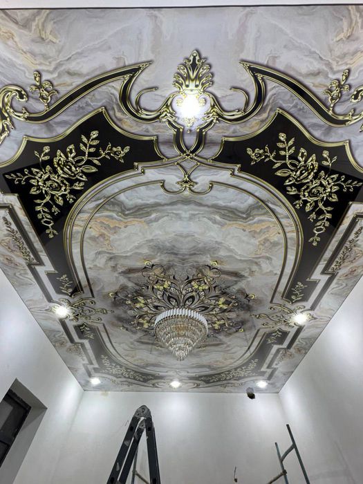 Натяжные потолки 8$