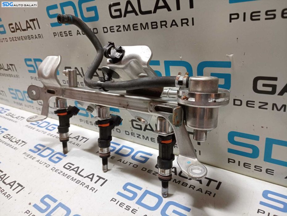 Rampa Cu Injector Injectoare Dacia Logan 2 0.9 TCE 2012 - 2020 Cod 175201470R 0280158366 166004787R H8201505544 [M5607] [M5608]