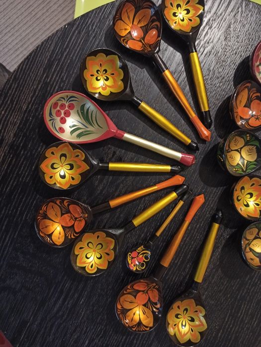 Руски дървени лъжици и други