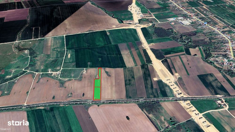 Teren 1,5 ha Domnesti langa Autostrada A0