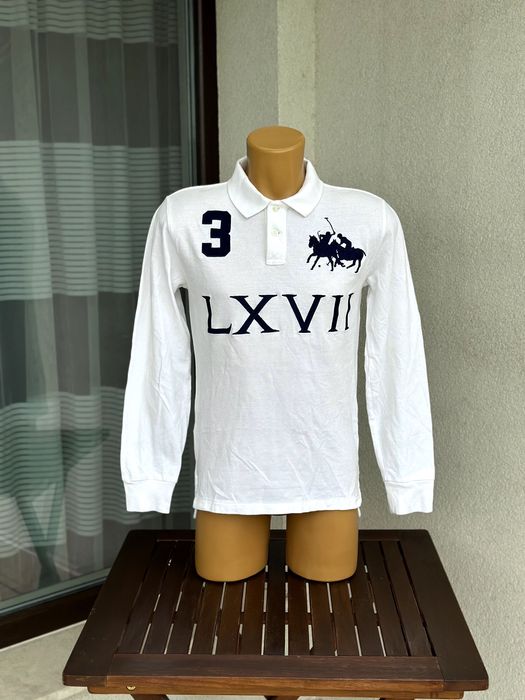 Мъжка поло блуза Polo Ralph Lauren (Custom Fit) - размер М, Отлично състояние
