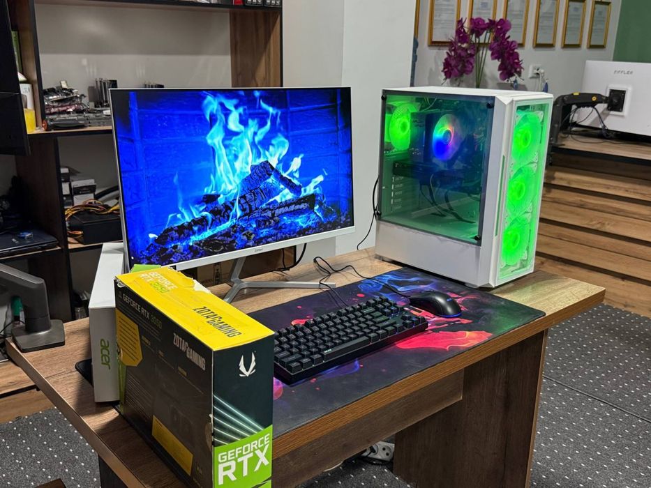 GAME KOMPYUTER DDR4 12-Avlod I5 prasessor 3050 videokarta