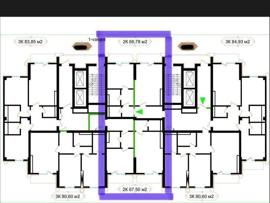 Mirabad Avenue 4 комнатная квартира сквозная, без ремонта 146.59м2