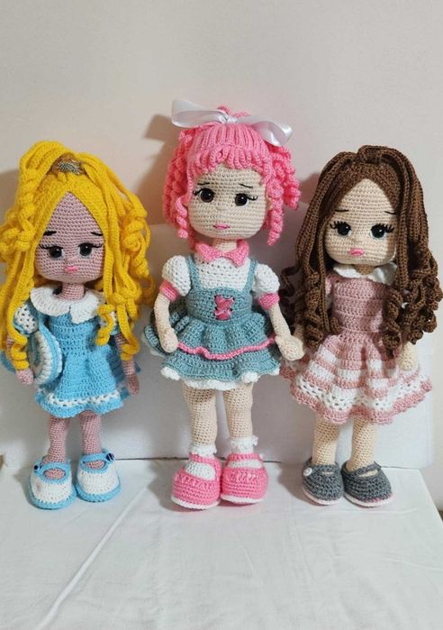 Ръчно плетени кукли