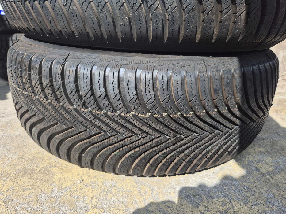 4 Anvelope M+S IARNA - 225/55/17 - Michelin Alpin 5 - OEM AUDI - NOI - DOT 2018 !