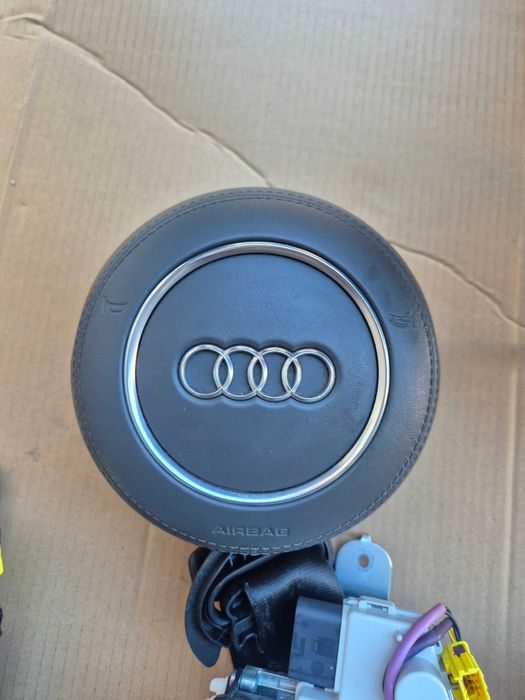 Kit airbag Audi A8 4H 2015 HUD piele culoare MarmorGrau