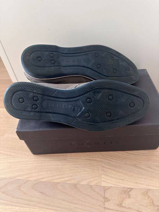 Мъжки кожени обувки Bugatti