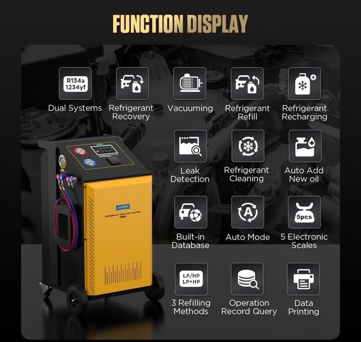 Машина за пълнене на автоклиматици