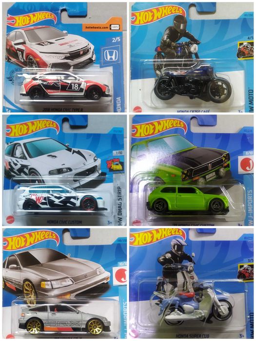 Hot Wheels / Matchbox / Majorette Honda