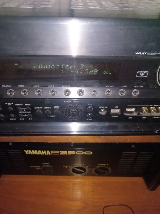 Onkyo TX-NR5007 — Receiver AV 9.2 canale, flagship
Vând receiver AV Onkyo
Vând receiver AV Onkyo