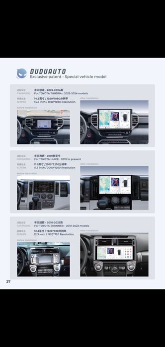 Головное устройство для авто  DUDU  7