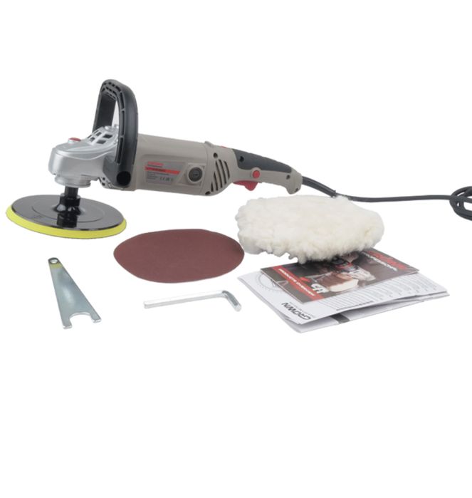 Палировка апарат.Болгарка “Crown” 180мм для полировки