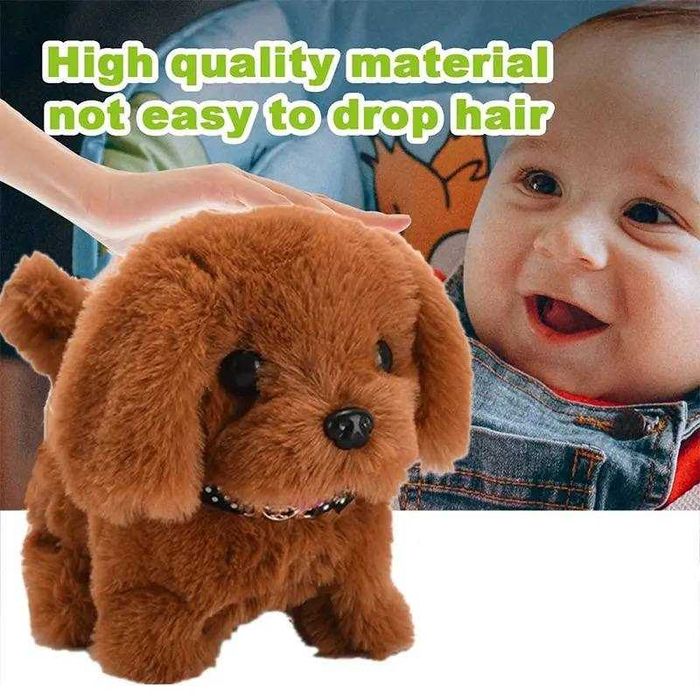 Jucarie Catelus de plus cu lesa.