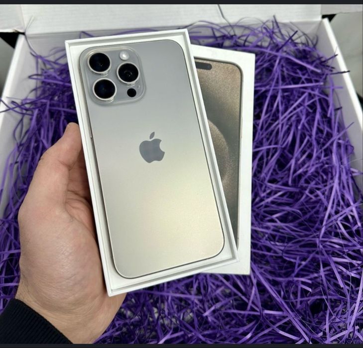 Iphone 15 pro max. 256 g sim qartali