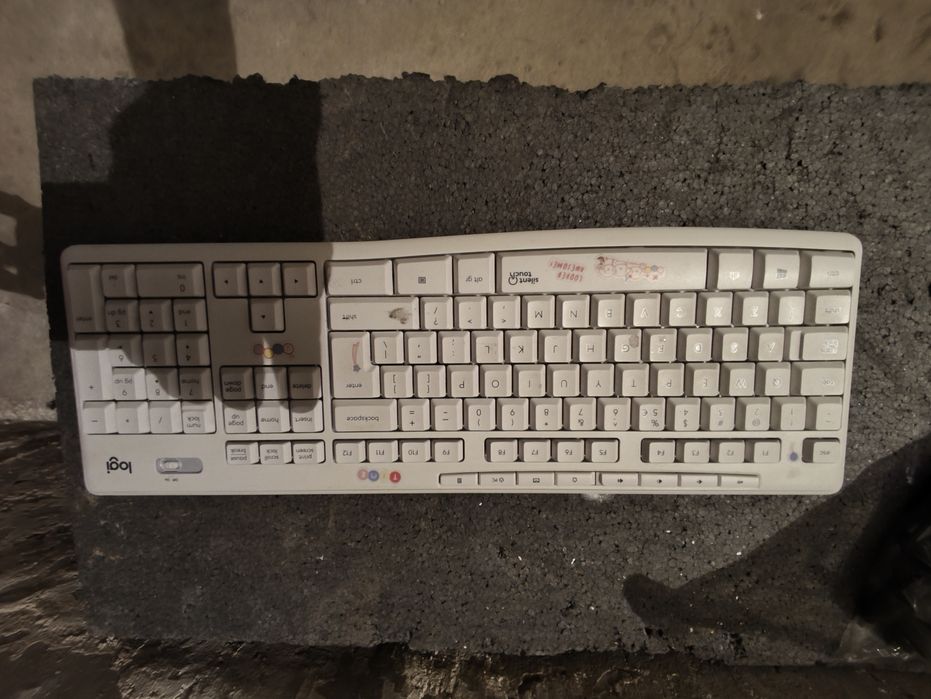 Tastatura LOGI alba