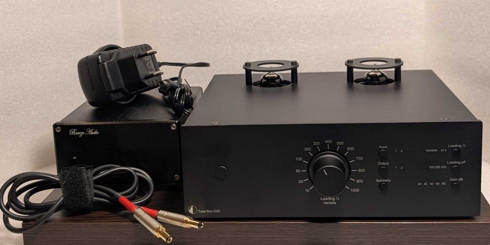 Pro-Ject Tube Box DS2 лампов RIAA предусилвател