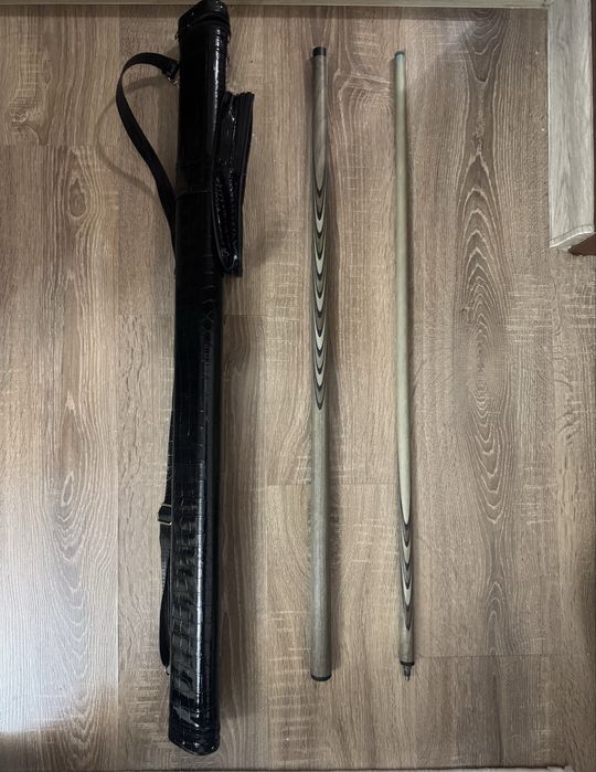 Бильярдный кий с запилом ////////////