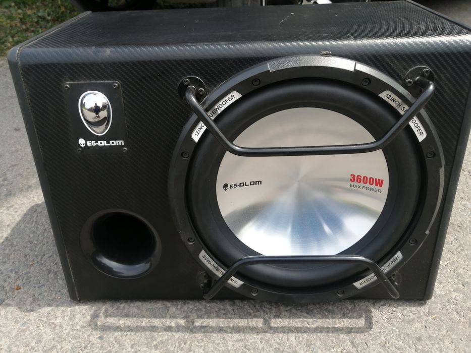 Сабвуфер 3600 ватт 12 inch subwoofer