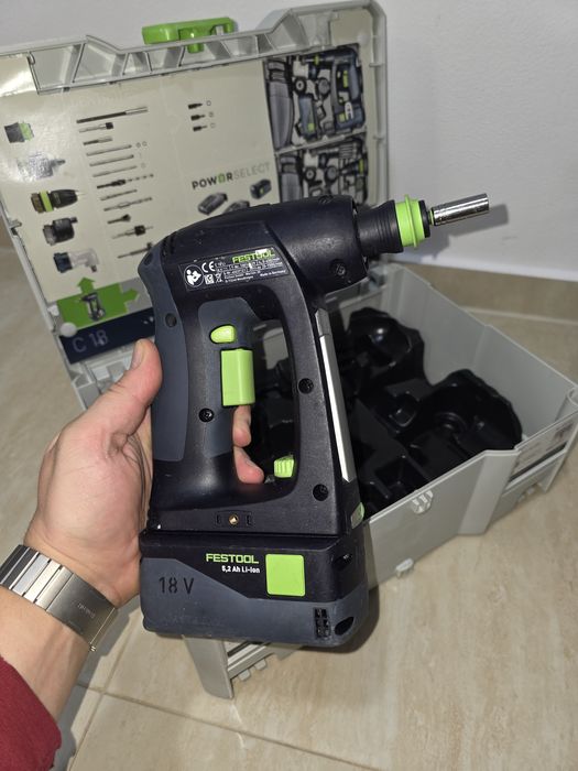 Mașină de gaurit si înșurubat Festool C18