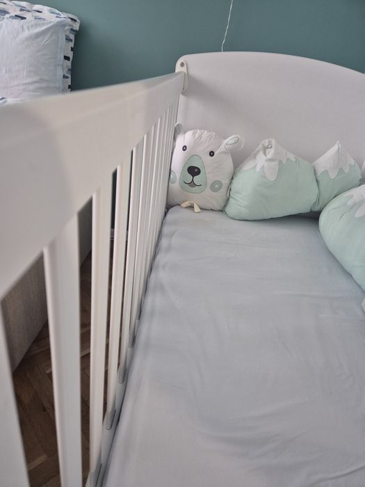 Бебешка кошара+нов двулицев матрак YATASH