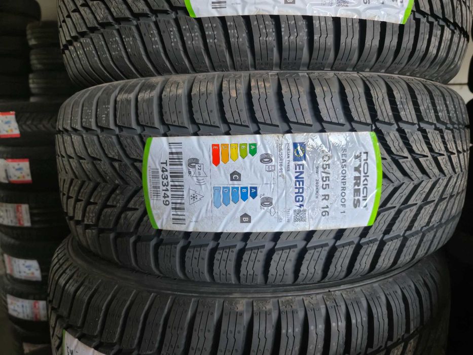 4 Anvelope M+S VARA IARNA 4Sezoane - 205/55/16 91V - NOKIAN SeasonRoof1 - NOU - DOT 2024 !