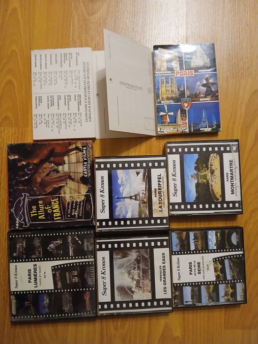 Role film pelicula  Super 8. Documentare vintage  Franta