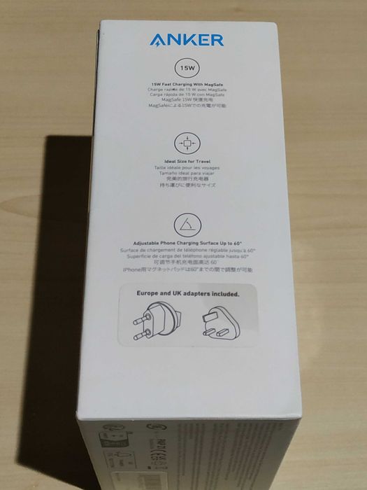 Încărcător iPhone Anker 3 in 1 Cube with MagSafe Apple Watch Airpods