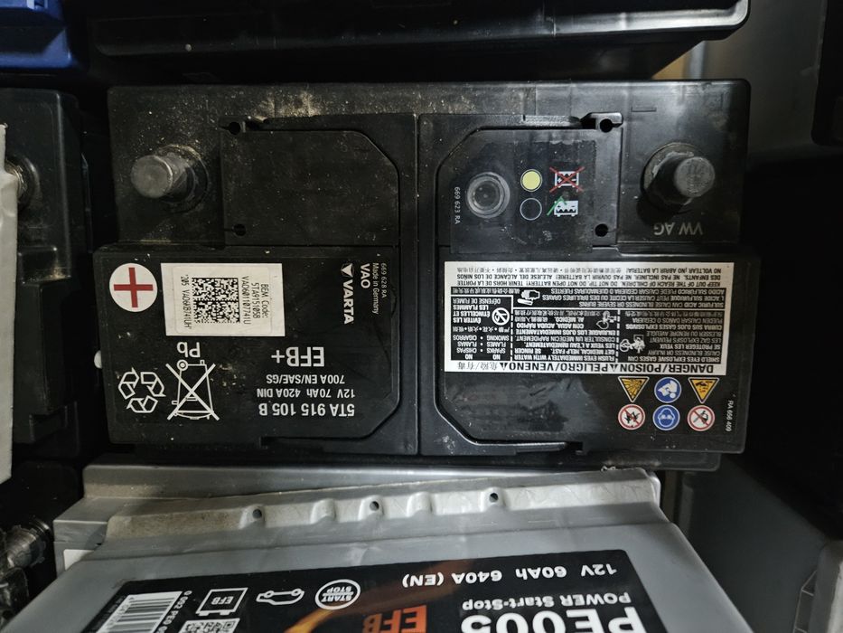 Baterii auto sh de la 60Ah pana la 105Ah