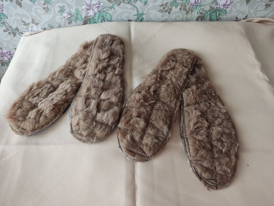 Ручной работы тапочки, прихватки, стельки, утеплитель для чайника!