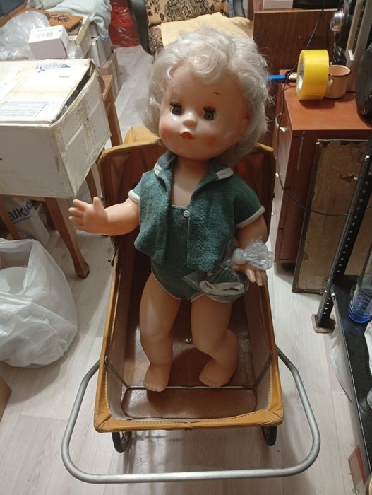 Советская кукла, в родной одежде