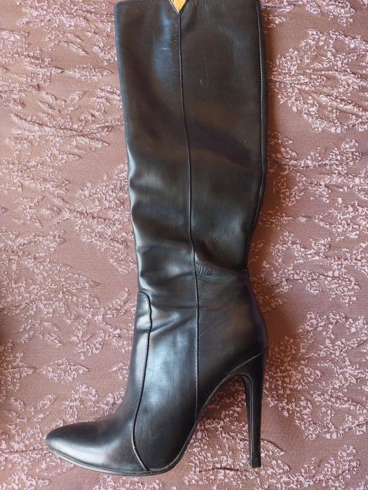 Сапоги натуральная кожа