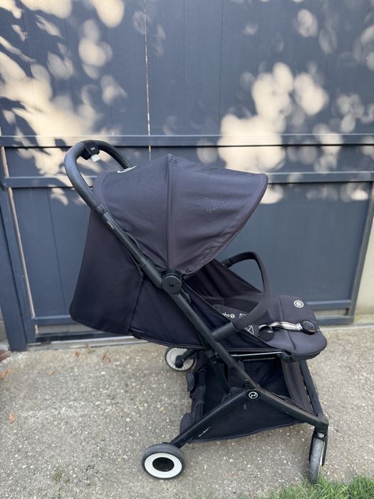 Carucior copii Cybex Orfeo negru cu bara