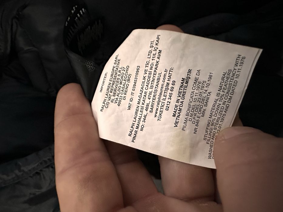 RLX Ralph Lauren Men's  Grey Padded Gilet