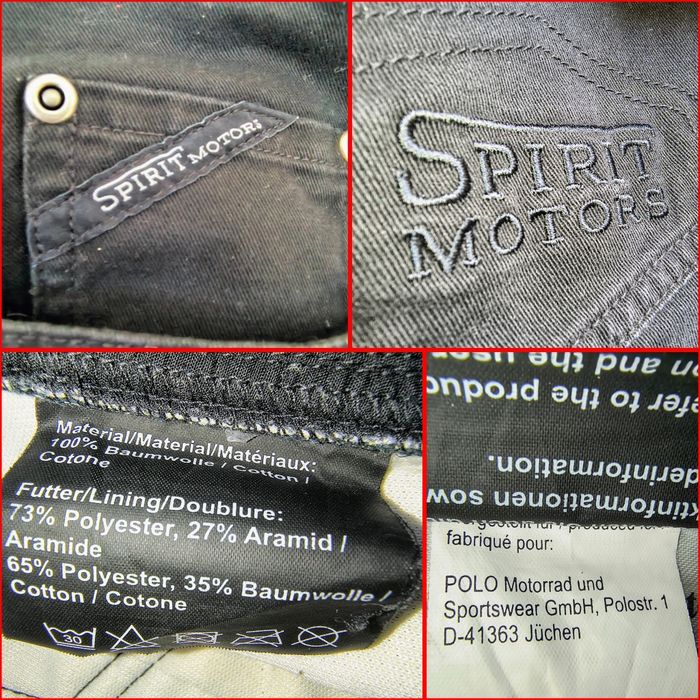 Blugi moto cu Kevlar, Spirit Motors by Polo Motorrad, L 52-54