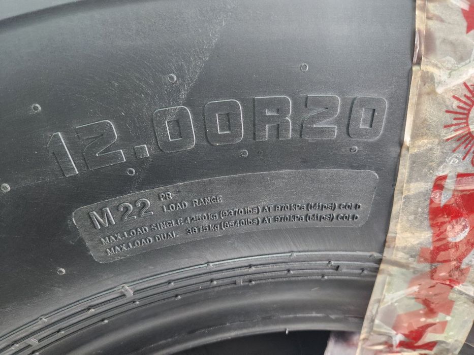 Грузовые шины 12.00R20 CHAOYANG 22PR 90kg