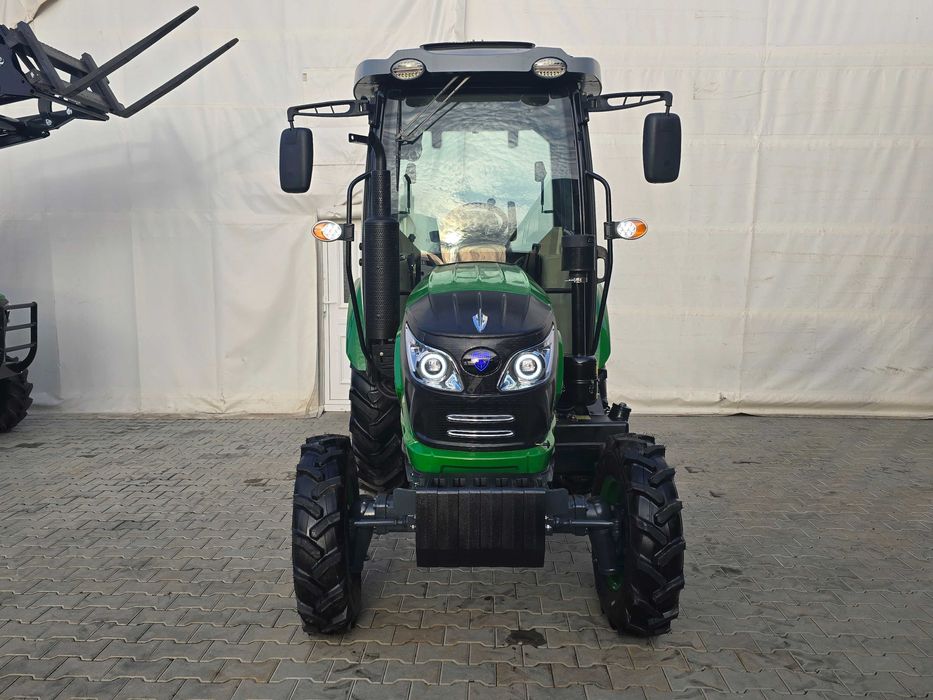 Tractor Forte Euro 3 cu cabina, AC, 50CP, 4X4 servodirectie hidraulica