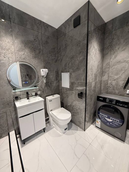 Евро квартира в ЖК Баку, 2-комнатная 60м²+закрытый балкон, меблирована
