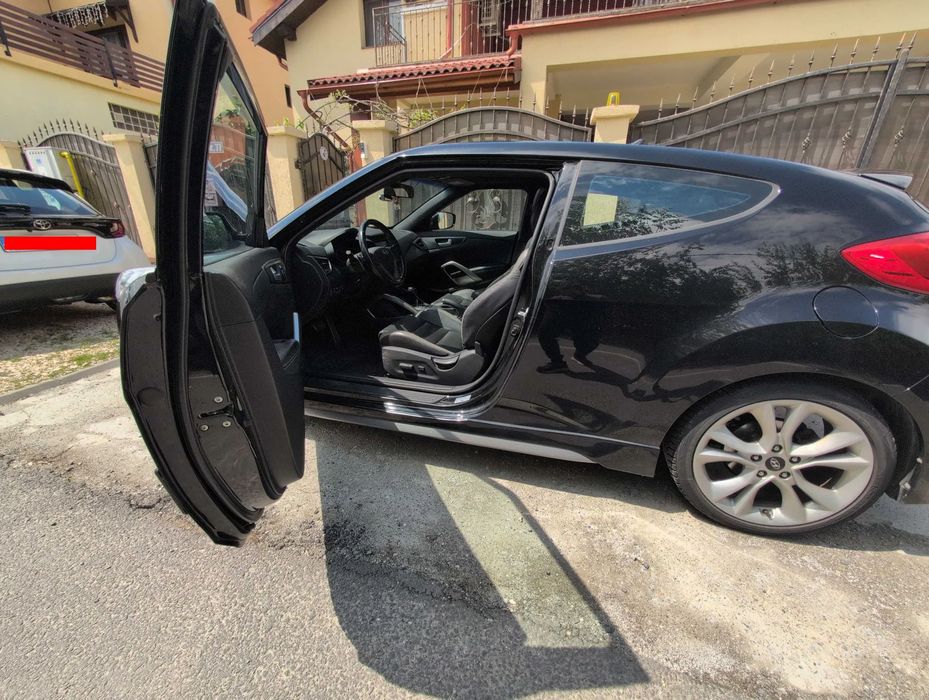 Hyundai Veloster 1.6 Turbo 186cp  – Automată DCT + Padele Volan – Full Option - 65000km