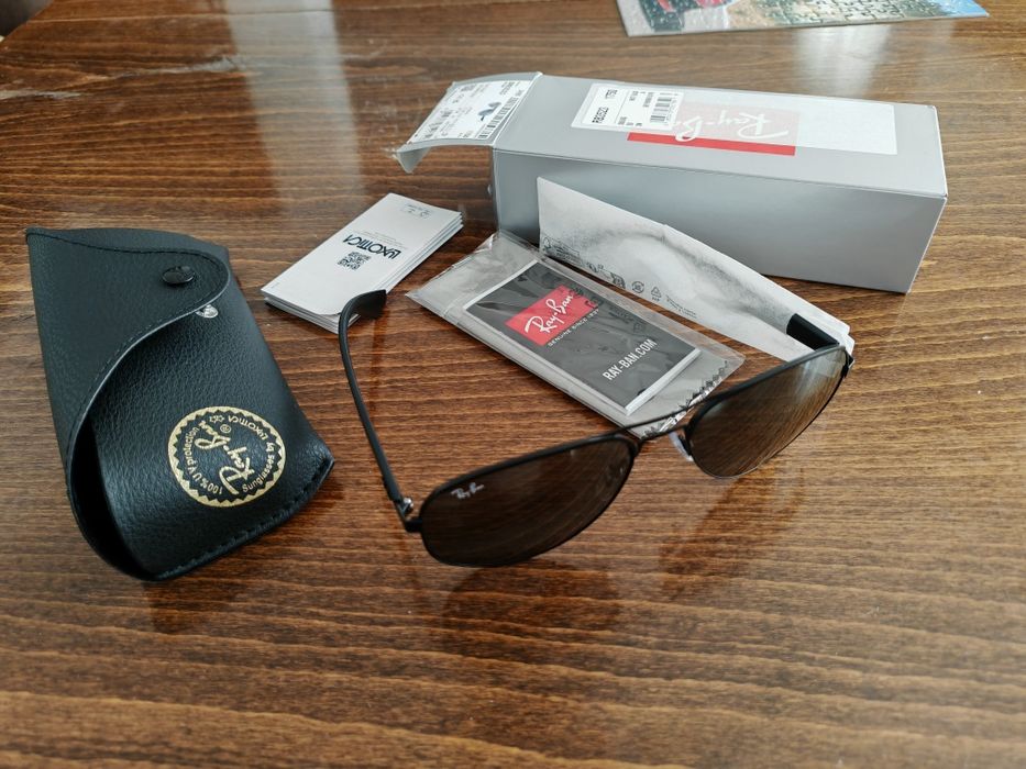 Нов модел на Ray-Ban RB3523 MATTE BLACK