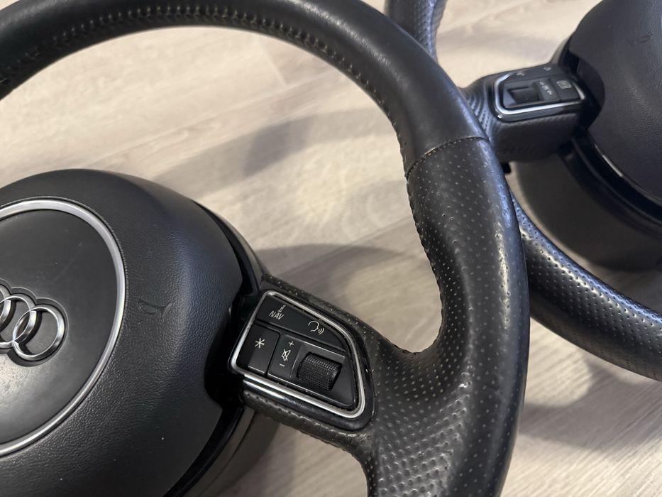 Волан с еърбег Audi A3 / A4 / A5 / A6 / A7 / Q3 / Q5 / Q7 S-line Ауди А4 А5 А6 А7 с пера и без пера